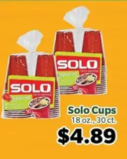 Living Fresh Market Solo Cups offer