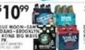 Pioneer Supermarkets Blue Moon-Sam Adams-Brooklyn Kona Big Wave offer