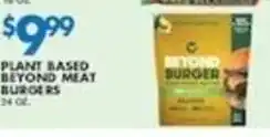 Associated Beyond Meat Plant Based Burgers offer