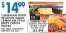 Associated Caribbean food delights baked jamaican style variety cheese patties offer