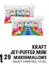 Foodarama Kraft jet-puffed mini marshmallows offer