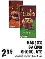 Foodarama Baker's baking chocolate offer