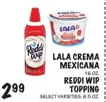 Foodarama Lala crema mexicana offer