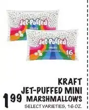 Kraft jet-puffed mini marshmallows