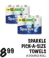 Foodarama Sparkle pick-a-size towels offer