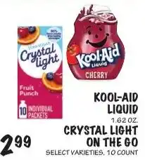 Foodarama Kool-Aid Liquid Crystal Light On The Go offer