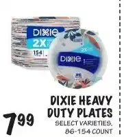 Foodarama Dixie heavy duty plates offer