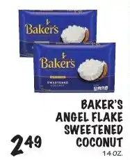 Foodarama Baker's angel flake sweetened coconut offer