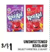 Foodarama Unsweetened Kool-Aid offer
