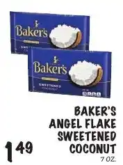 Foodarama Baker's angel flake sweetened coconut offer
