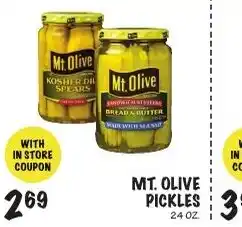 Foodarama Mt. Olive pickles offer