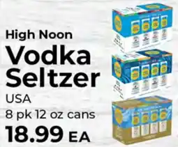 Sunset Foods High Noon Vodka Seltzer offer