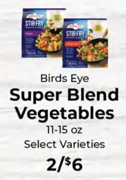 Sunset Foods Birds Eye Super Blend Vegetables offer