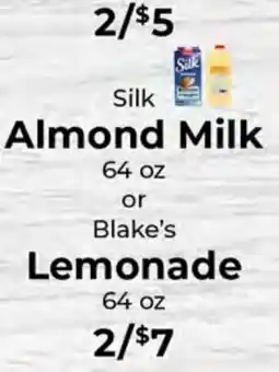 Sunset Foods Silk Almond Milk offer