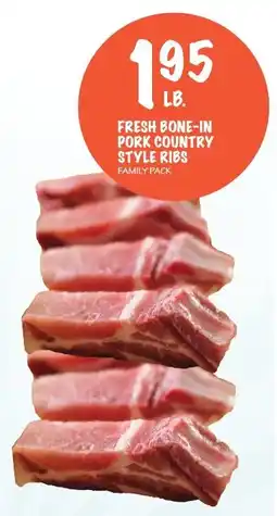 Foodarama Fresh Bone-In Pork Country Style Ribs offer