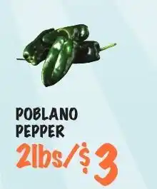 Foodarama Poblano Pepper offer