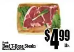 Baja Ranch Fresh Beef T-Bone Steaks offer
