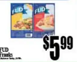 Baja Ranch Fud Franks offer