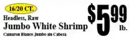 Baja Ranch Jumbo White Shrimp offer