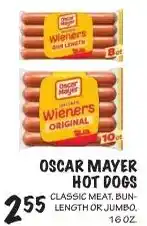 Foodarama Oscar Mayer hot dogs offer
