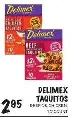 Foodarama Delimex taquitos offer