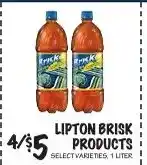 Foodarama Lipton Brisk Products offer