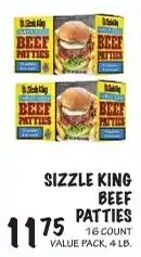Foodarama Sizzle King beef patties offer