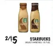 Foodarama Starbucks select varieties offer