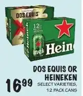 Foodarama Dos Equis or Heineken offer