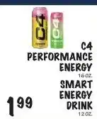 Foodarama C4 performance energy smart energy drink offer