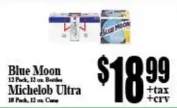 Baja Ranch Blue Moon Michelob Ultra offer