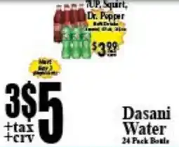 Baja Ranch Dasani Water offer