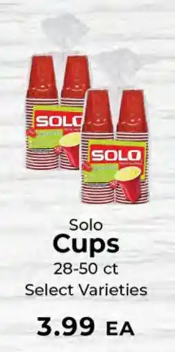 Sunset Foods Solo Cups offer