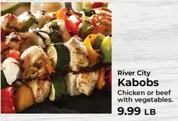 Sunset Foods River City Kabobs offer