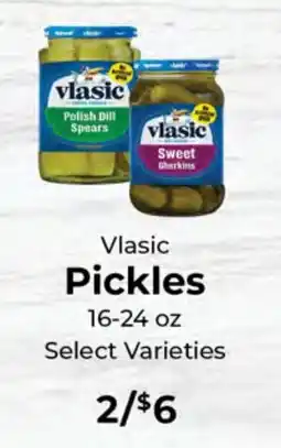 Sunset Foods Vlasic Pickles offer