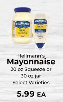 Sunset Foods Hellmann's Mayonnaise offer