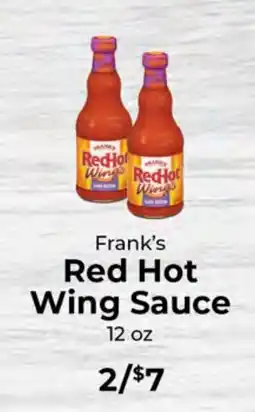 Sunset Foods Frank's Red Hot Wing Sauce offer
