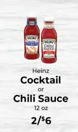 Sunset Foods Heinz Cocktail or Chili Sauce offer