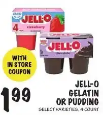 Foodarama Jell-o gelatin or pudding offer