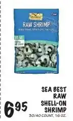 Foodarama Sea Best raw shell-on shrimp offer