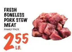 Foodarama Fresh boneless pork stew meat offer