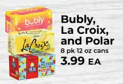 Sunset Foods Bubly, La Croix, and Polar offer