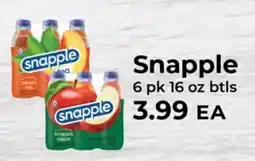 Sunset Foods Snapple offer