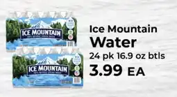 Sunset Foods Ice Mountain Water offer