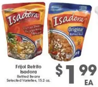 Arteagas Food Center Isadora Frijol Refrito offer