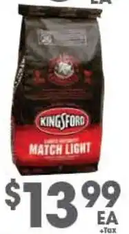 Arteagas Food Center Kingsford match light offer