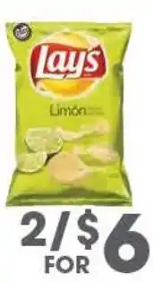 Arteagas Food Center Lay's Limon offer