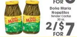 Arteagas Food Center Doña Maria Nopalitos offer