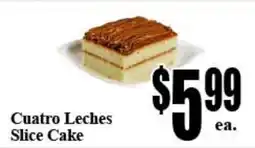 Baja Ranch Cuatro Leches Slice Cake offer