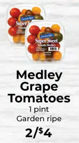 Sunset Foods Garden Ripe Super Sweet Tomato Medley offer
